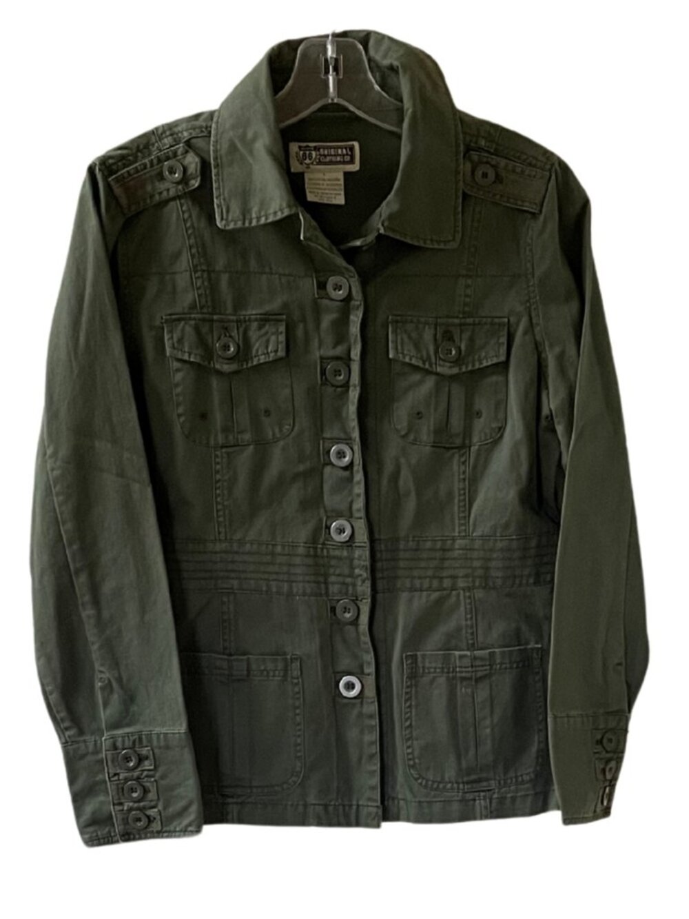 Route 66 Original Clothing Co. Olive Utility Jacket